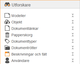 Utforskare i sidopanel