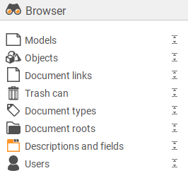 Browser sidebar