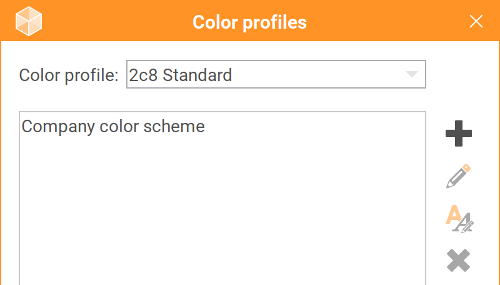 Managing color profiles