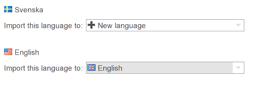 Language mapping