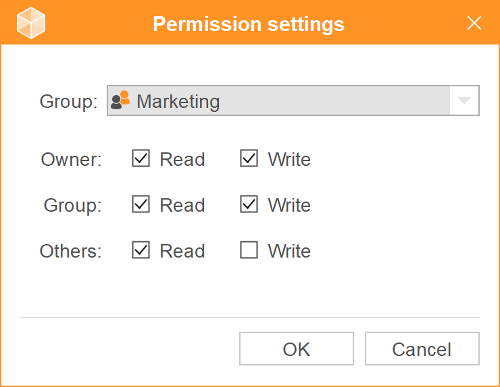 Permissions settings for new models, objects and documents