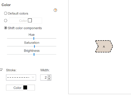 Change symbol appearance