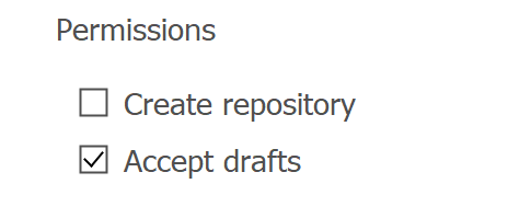 Assign repository organisers
