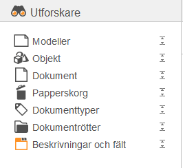 Utforskare i sidopanel