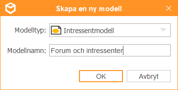 Skapa ny modell