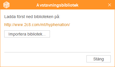 Installera avstavningslistor