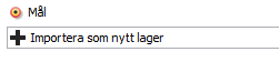 Mappning av lager vid import