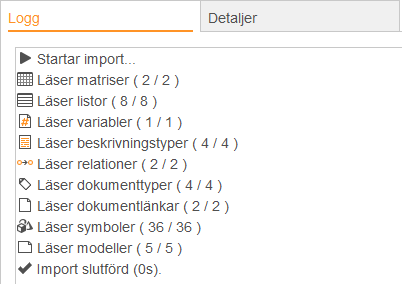 Importlogg
