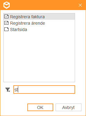 Öppna en existerande modell