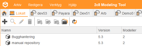 Repositorytabell