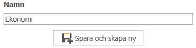 Skapa ny grupp