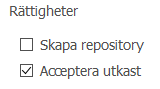 Utse repositoryorganisatör