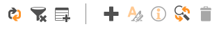Toolbar actions