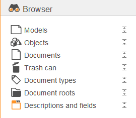 Browser sidebar