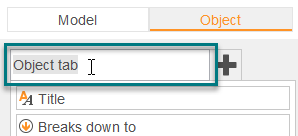 Edit name of tab
