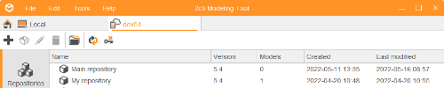 Repository table