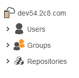 Användare, grupper och repositoryn
