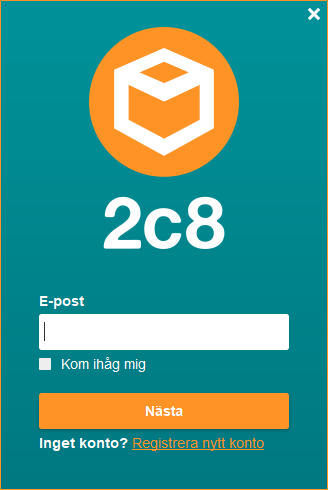 Inloggningsdialog
