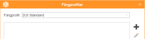 V&auml;lja f&auml;rgprofil f&ouml;r ett repository
