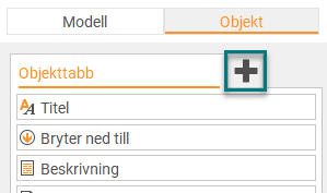 L&auml;gg till flik i panel