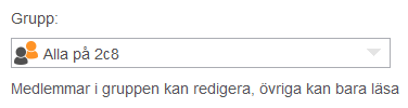 R&auml;ttighetsinst&auml;llningar f&ouml;r modeller, objekt och dokument