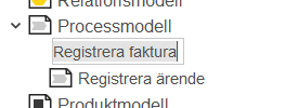 Byta namn p&aring; en modell